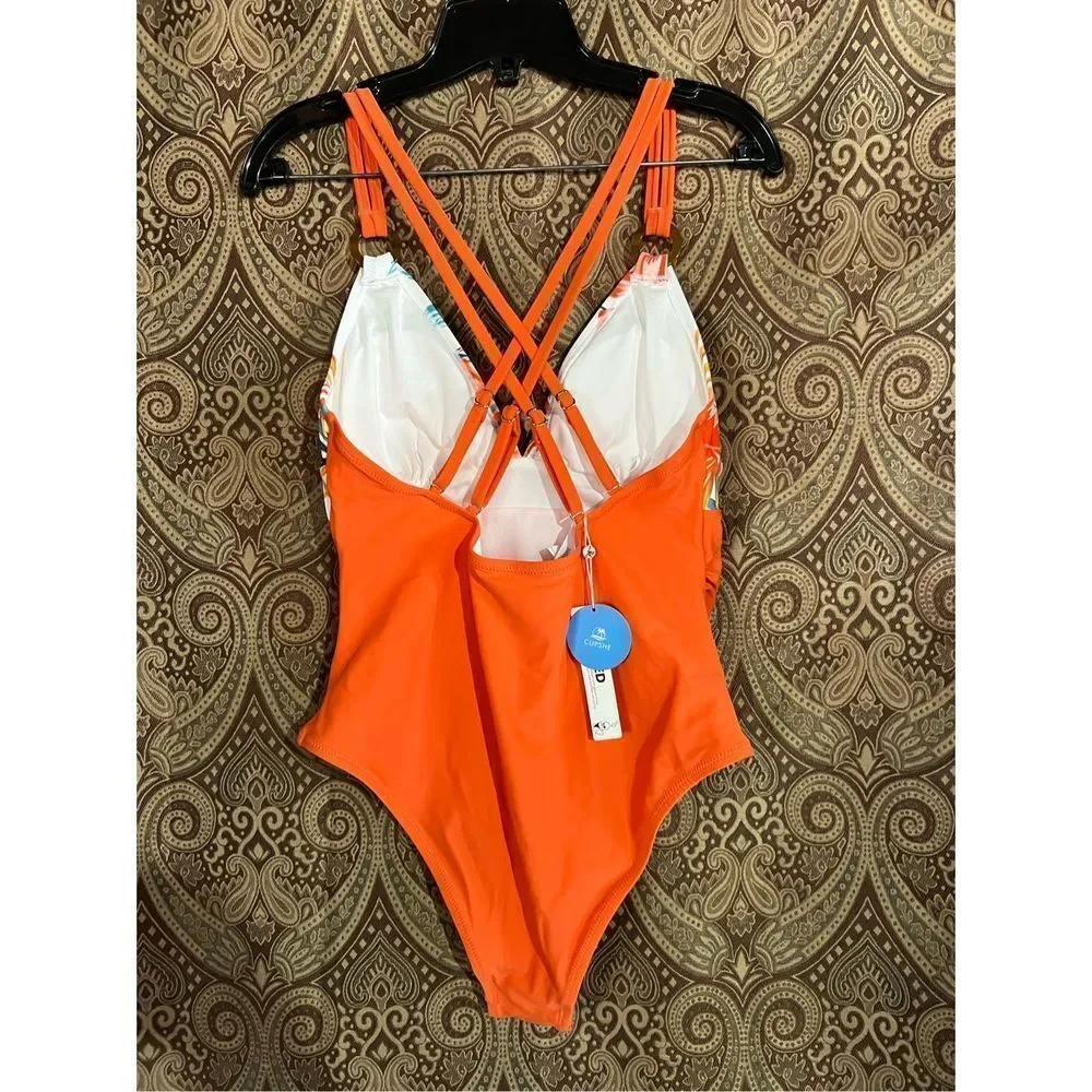 CUPSHE WOMENS ONE PIECE BATHING SUIT - Picture 5 of 10